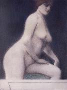 Fernand Khnopff Loss oil painting on canvas